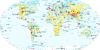 Мировая карта оффшорных и низконалоговых зон